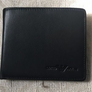Armani black men’s wallet